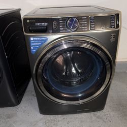 GE Profile Front Load Washer and Dryer