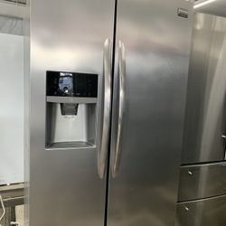Side By Side Stainless Refrigerator Frigidaire 