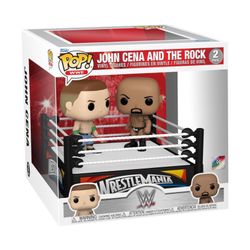Funko pop moment WWE John cena vs The Rock