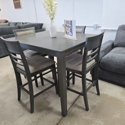 5pc Counter Ht Table Set 