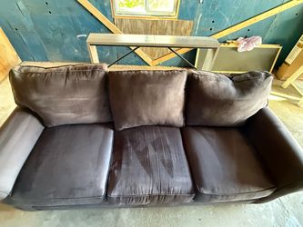 Raymour & Flanigan Gray Glendora Sofa
