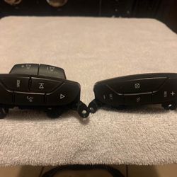 2006-2010 Cadillac Escalade, Chevy Tahoe, GMC Trucks Steering Wheel Cruise Control Switches.