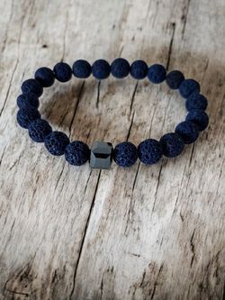 Hershal's Lava Volcanic Navy Blue
