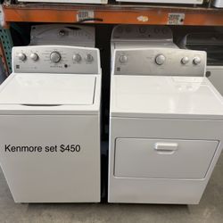 Kenmore  Washer Dryer 