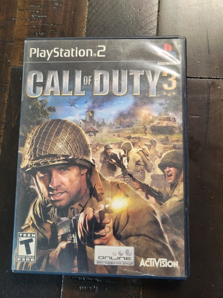 Call Of Duty 3 For PS2