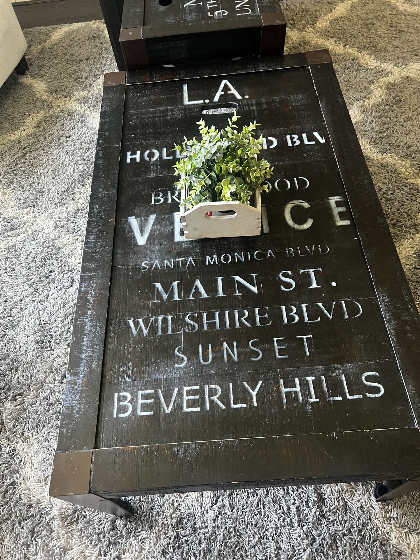 Living Room Coffee Table Set 