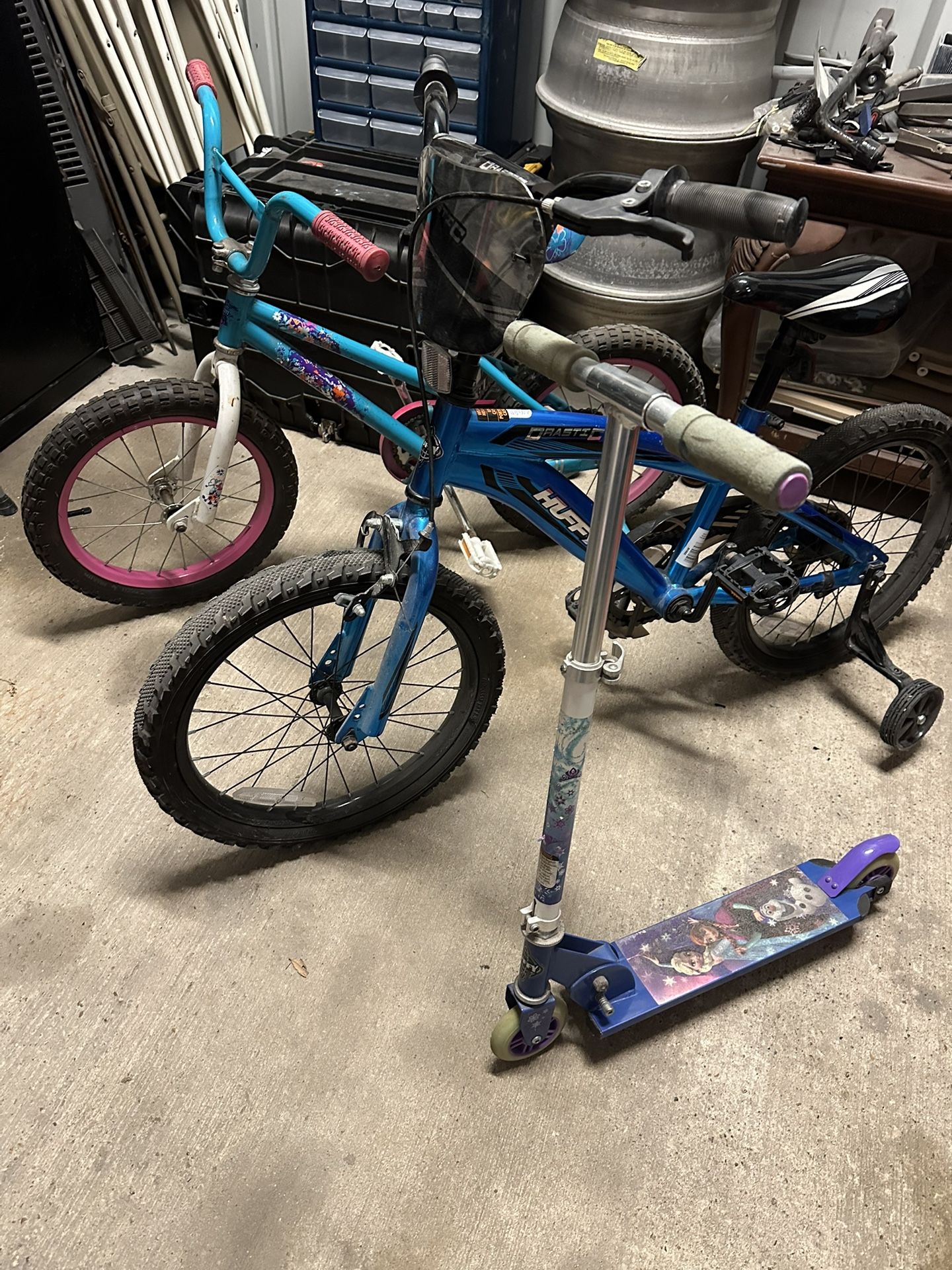 Kids Bikes And Scooter