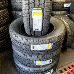 set of four new tires P275/60R20 GOODYEAR