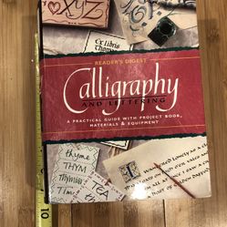 Reader’s Digest Calligraphy and Lettering Practical Guide book material