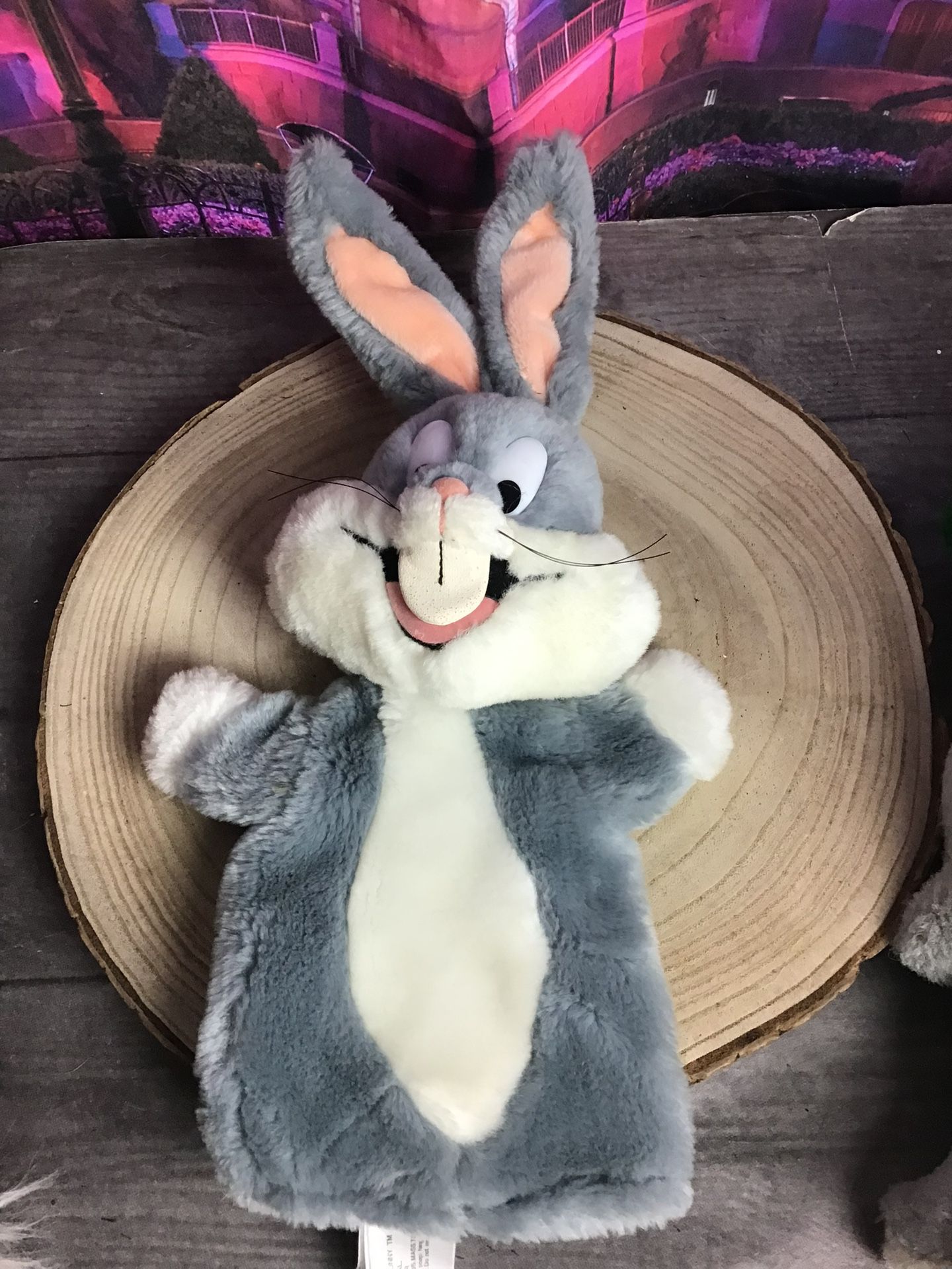 1990 Bugs Bunny 50th Birthday Collection Hand Puppet 24k Company 