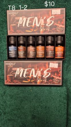 Men's fragrance oils
