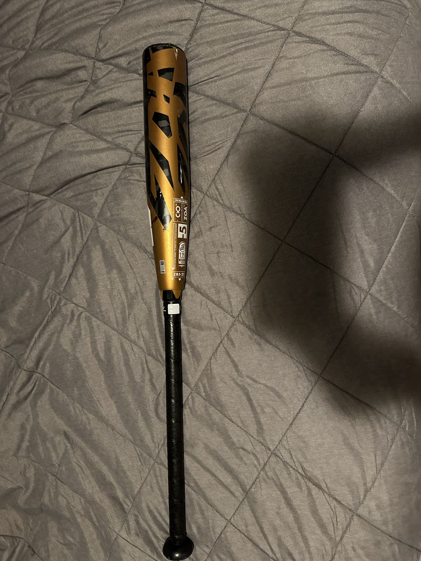 DeMarini 2022 Zoa (-5) BBCOR Baseball Bat
