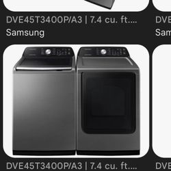 Samsung Washer And Dryer Set