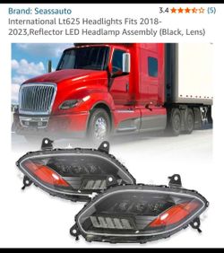 International Headlights Fits 2018- 2023,