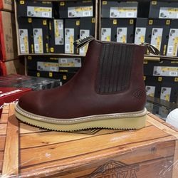 WORK BOOTS 🥾 BONANZA//BURGUNDY// SIZE AVAILABLE ❗️(9.5)(10.5)❗️