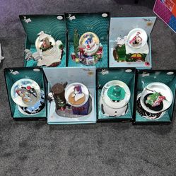 Nightmare Before Christmas Glass Globes 
