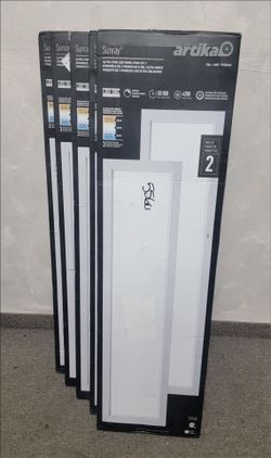 2 pack Artika Sunray 1'x4' Flat Panel LED
Light,