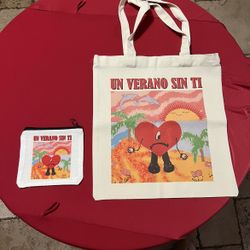 Tote Bags Bad Bunny,Karol G, Wednesday Adams