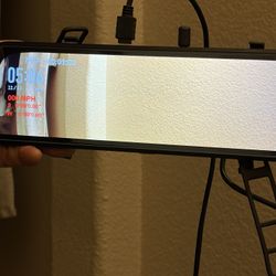 ~~~**Car Mirror Dash camera $140  Along  With BackUp Camera—