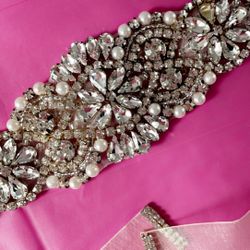 Belt For Wedding Dress With Off White 