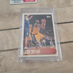 Kobe Bryant Topps Rookie card