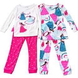 *New With Tags* 4 Pc Princess Pajama Set