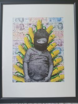 Niño Zapatista framed 8x10 Artwork print