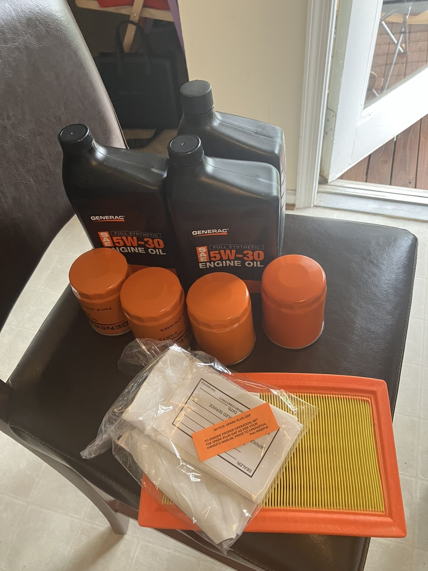 5w-30 Set With Filter Ignition Plug Cone And More