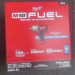 Milwaukee Fuel M18 3/4” High Torque Impact