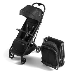 Bc Babycare LiflyGo Lightweight Travel Stroller, One-Hand Triple-Fold Carry-On Stroller, IATA Size Compatible, Multi-Position Recline & Footrest for N