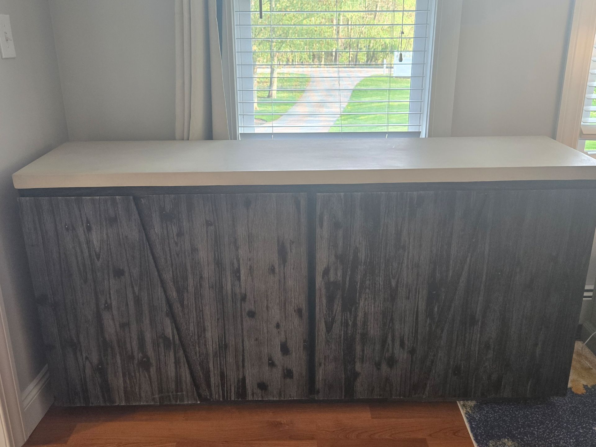 Distressed sideboard