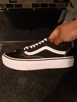 Vans Platforms Womens 8 Great Condition