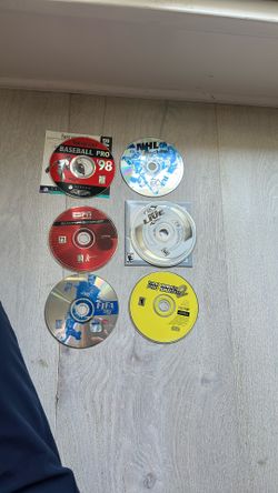 Vintage PC Game Lot Sports Related