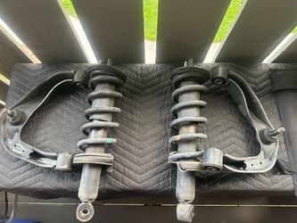OEM Nissan Frontier shocks and Upper Control Arms