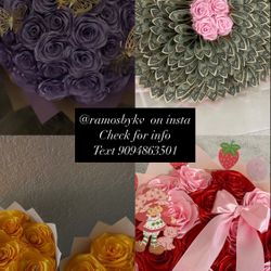 Ramos Eternal Flowers Rosas Eternas