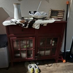Red Storage Unit