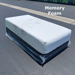 🌟BRAND NEW TWIN MEMORY FOAM MATTRESS!🌟 🛌 COLCHONES NUEVOS 🛌 - 🚚**FREE DELIVERY/ ENTREGA GRATIS!** All Sizes Available!!