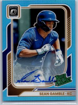 Sean Gamble Rookie Autograph