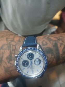 Omega Speedmaster "Silver Snoopy Award" 50th Anniversary Edition
