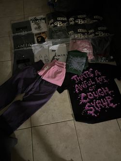 Streetwear Clothing Lot Amiri Stussy BAPE and More