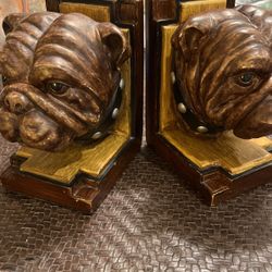 Bull Dog Bookends