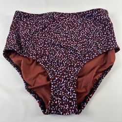 Essentials Leopard Bikini Bottom High Waist 2 Sizes Available M, XL