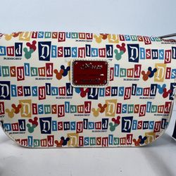 Disney Loungefly Disneyland Resort 65th Anniversary Crossbody Purse NEW w TAGS