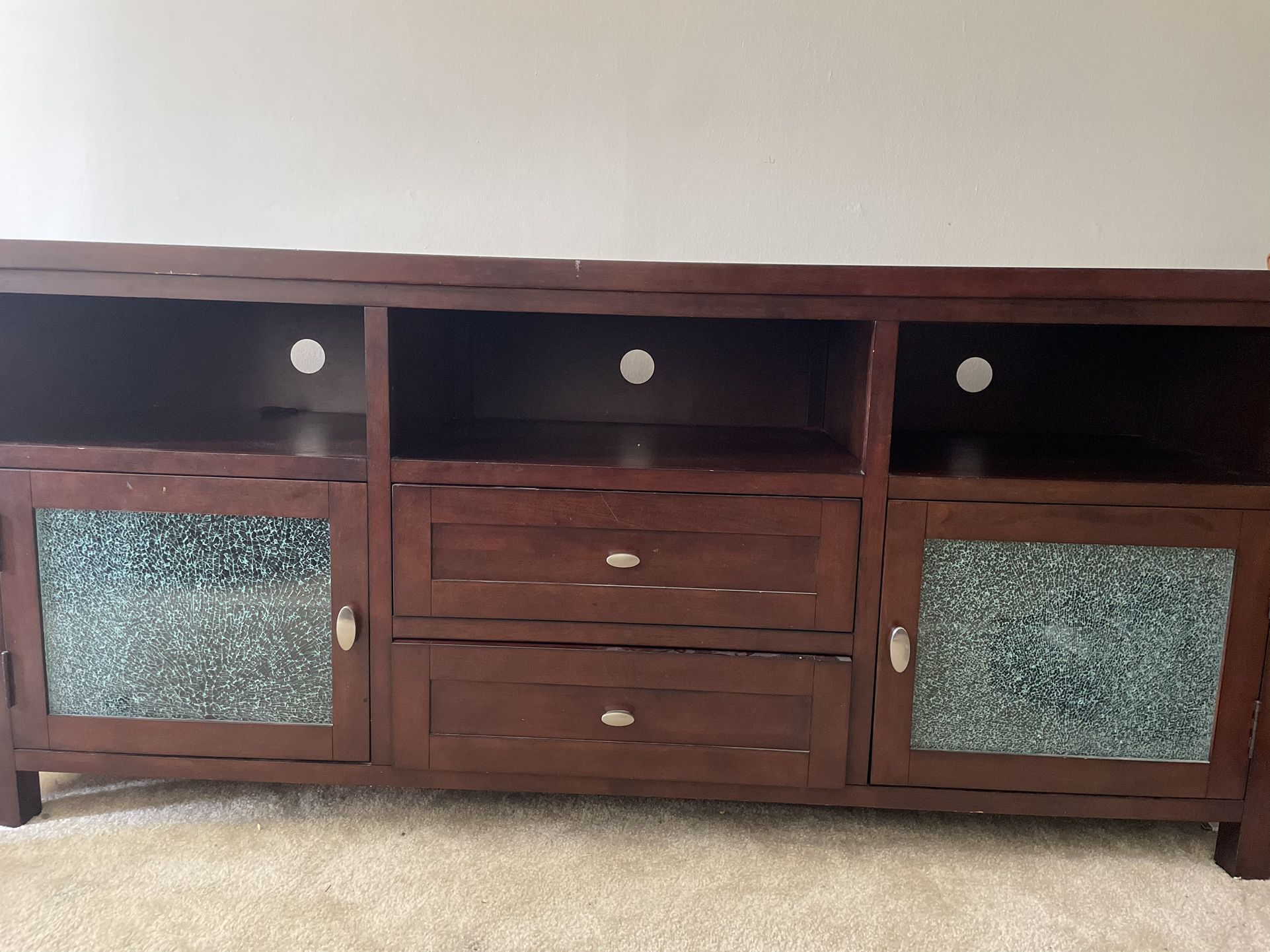 Tv Stand/entertainment Center - Storage For Consles And Games 