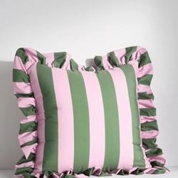 Striped Anthropologie Pillow