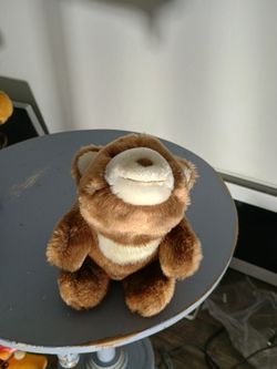 2 Gund Plush Stuffed Animal Tan Vintage Butterscotch