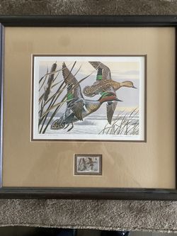 CA State Duck Print Charles Allen 1983