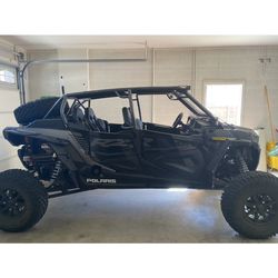 2021 Polaris XP4 TURBO. And 14x7 Tandem Trailer 