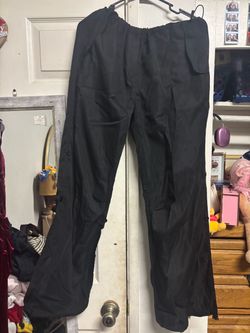 Black hip hop pants