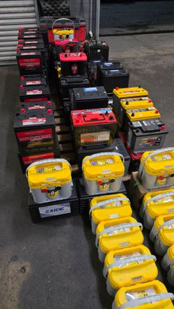 Car Battery 24f H5 34 78 65 48 49 47 H6 H7 51r 94r 86 H8 H9 Truck SUV And Car Batteries with Warranty. $60 + Core. Bateria para cualquier carro COVINA